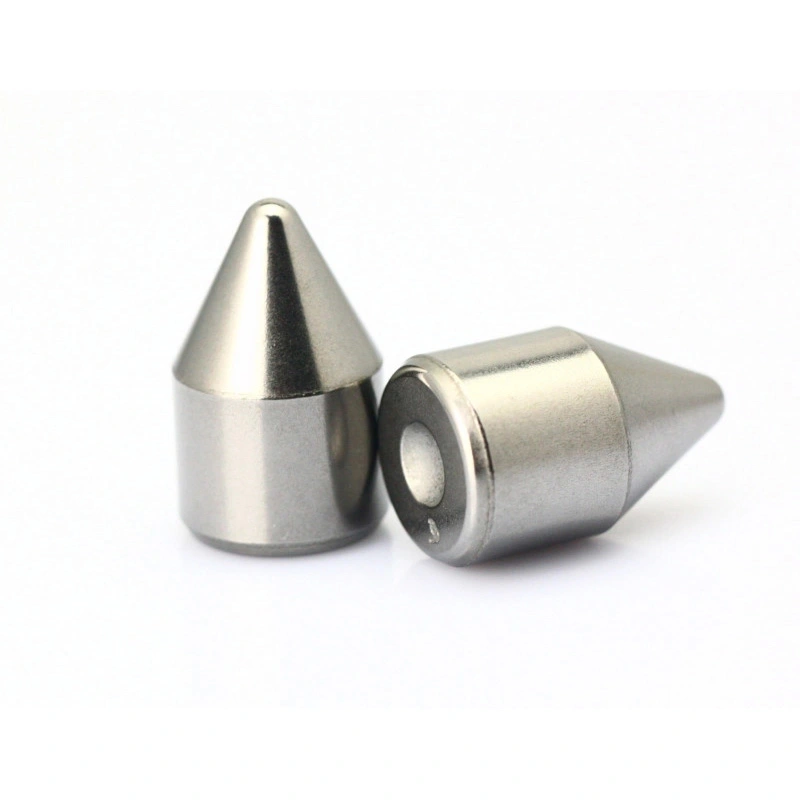 Koniese Tungsten Carbide Buttons Impak Weerstand DTH Button Bits