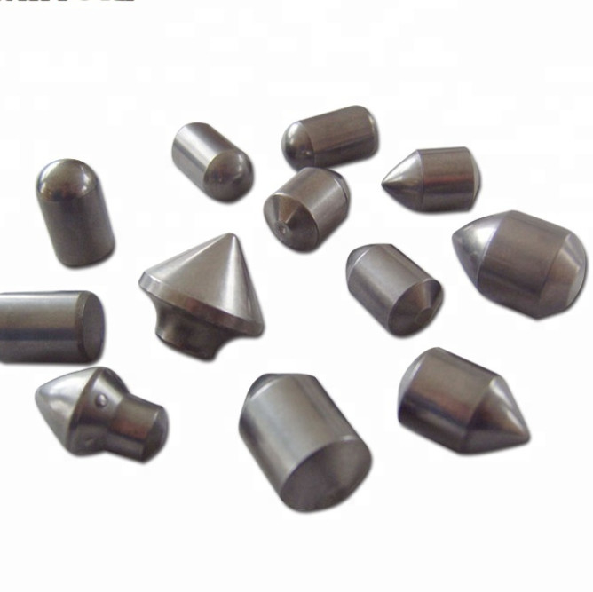 Hoëprestasie mynbougereedskap Rotsbooronderdele Tungsten Carbide Buttons